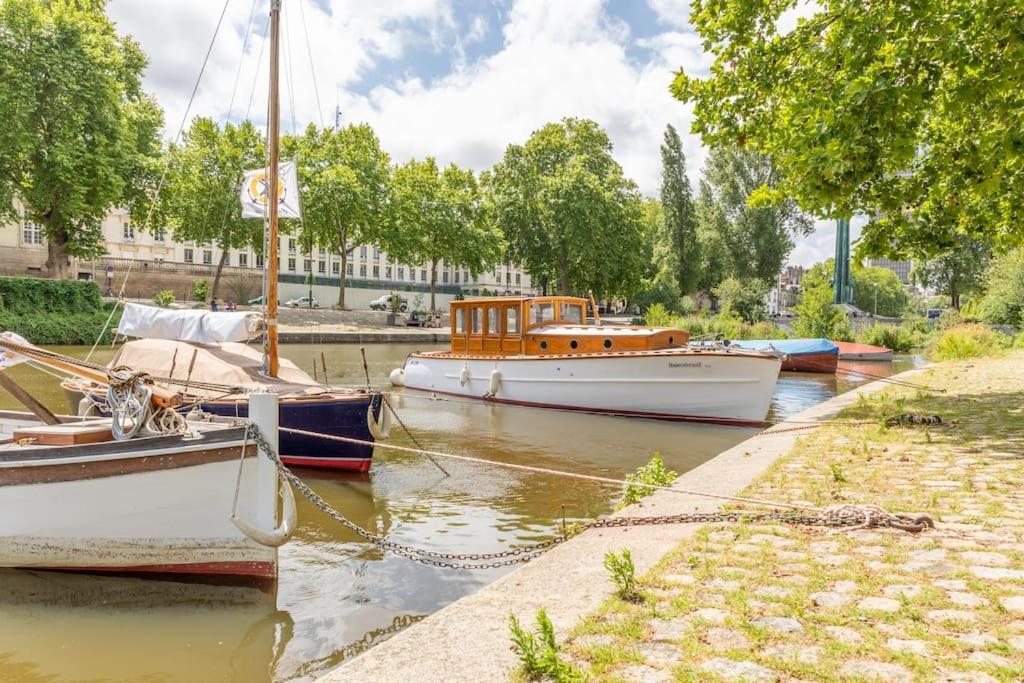 Port Royal Apart De Charme-Parking-Coeur De Ville Nantes Eksteriør bilde